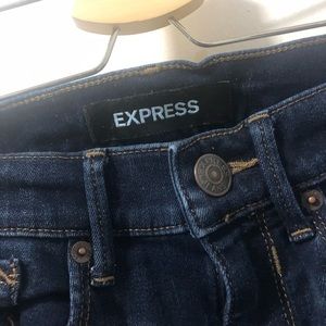 Express Jeans Legging Mid Rise